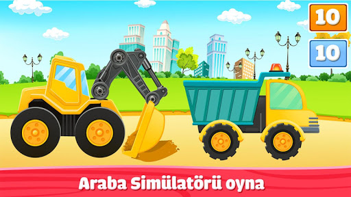 Çocuk oyunlari : araba yapici ekran görüntüsü
