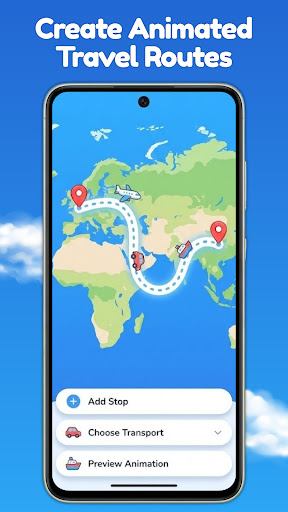 Travel Journey Video Animation ekran görüntüsü