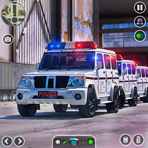 Police Car Driving:Chase Game
