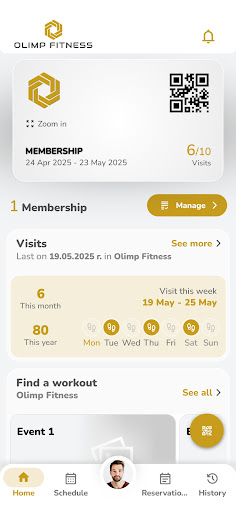 Olimp Fitness Pazardzhik ekran görüntüsü