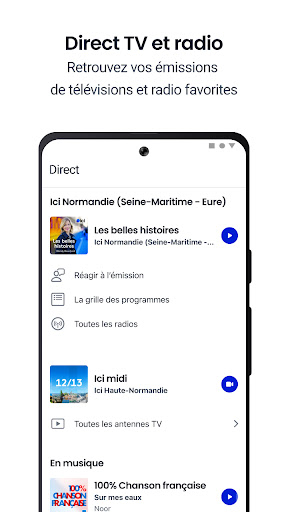 ici : actu locale, radio, TV ekran görüntüsü
