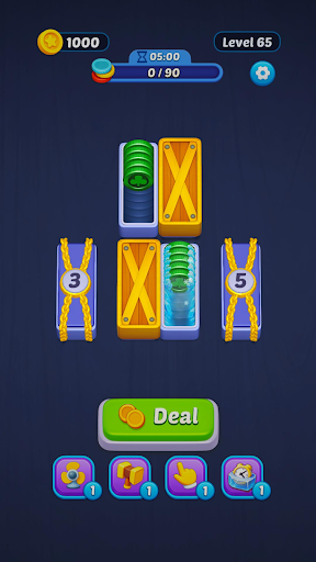 Stack N Pop: Coin Sort Puzzle ekran görüntüsü