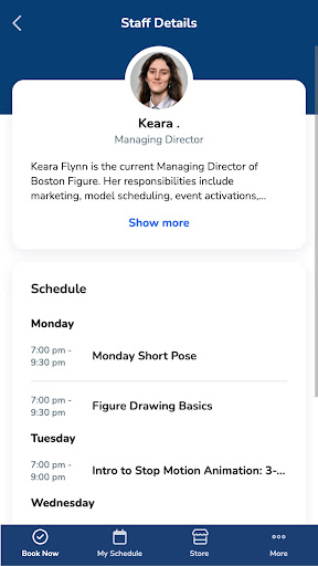 Boston Figurative Art Center ekran görüntüsü