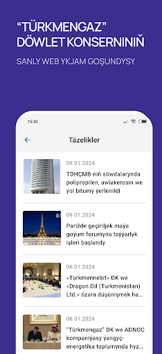 Turkmengaz ekran görüntüsü