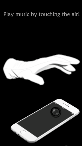 NeoDrone sentezleyici theremin ekran görüntüsü