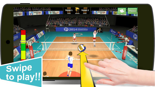 Voleybol 3D ekran görüntüsü