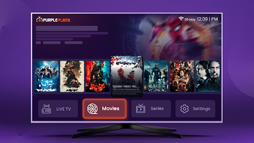 Purple Easy - IPTV Player ekran görüntüsü