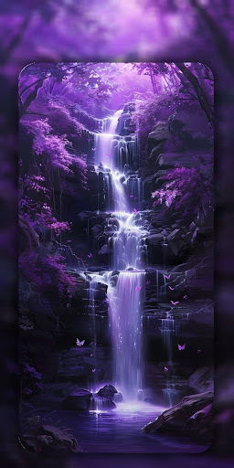 Aesthetic Purple Wallpaper HD ekran görüntüsü
