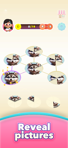 Mia's Slices: Art Puzzle Game ekran görüntüsü