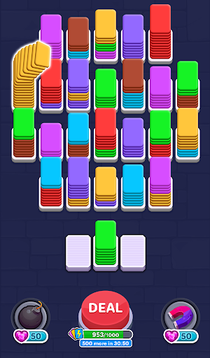 Card Shuffle: Color Sorting 3D ekran görüntüsü