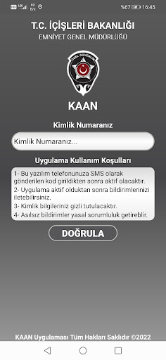 KAAN ekran görüntüsü