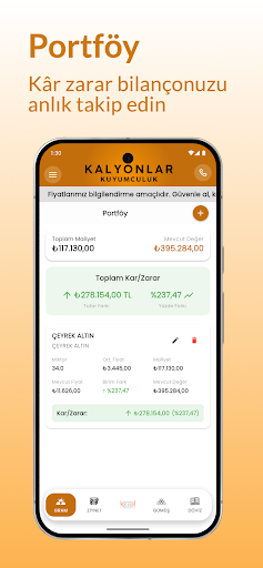 Kalyonlar Kuyumculuk ekran görüntüsü