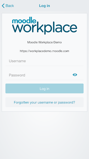 Moodle Workplace ekran görüntüsü