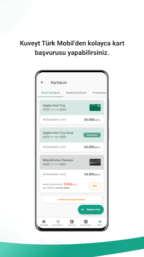 Kuveyt Türk Mobil ekran görüntüsü