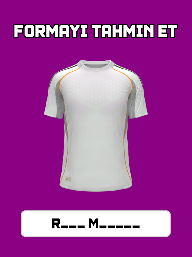 Futbol Formasını Tahmin Et ekran görüntüsü