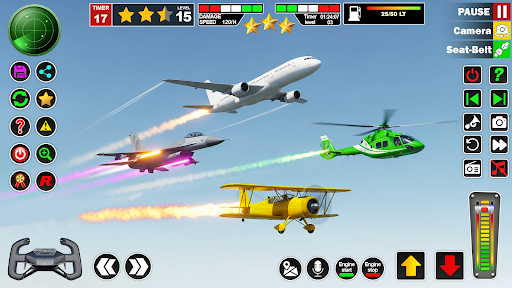 Passenger Airplane Flight Game ekran görüntüsü