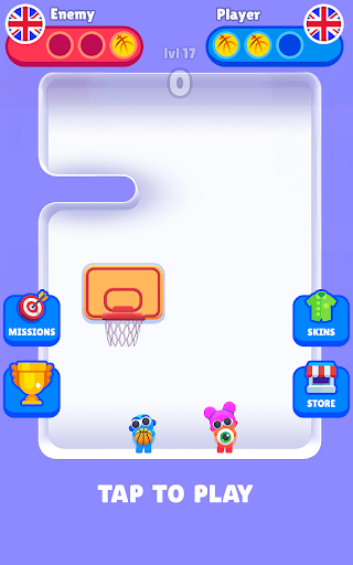 Basket War: Gravity Shot ekran görüntüsü