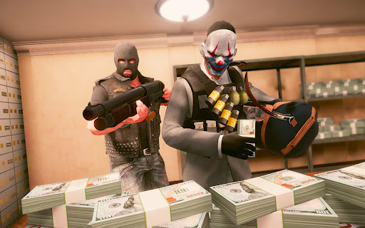 Grand Clown Vegas Robbery game ekran görüntüsü