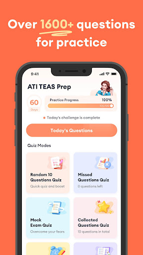 ATI TEAS Exam Prep 2026 ekran görüntüsü