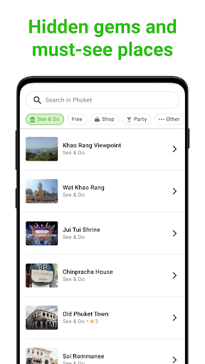 Phuket Tour Guide:SmartGuide ekran görüntüsü