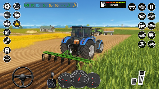 Indian Tractor Farming Game 3D ekran görüntüsü