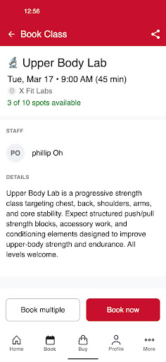 X Fit Labs ekran görüntüsü