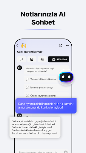 HiNoter - AI Not Tutucu ekran görüntüsü