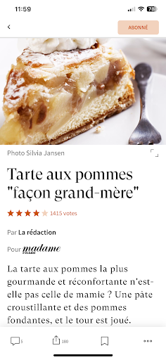 Le Figaro Cuisine et Recettes ekran görüntüsü