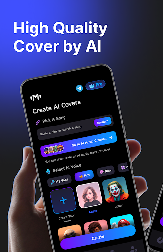 AI Cover Şarkı Vokali Değiştir ekran görüntüsü