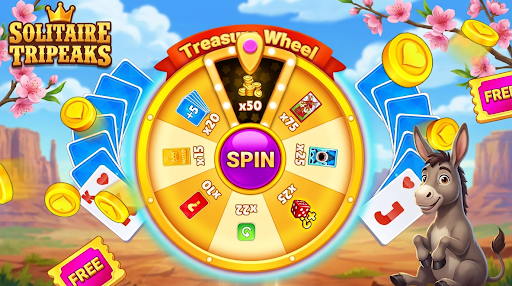 Solitaire TriPeaks Idle Farm ekran görüntüsü