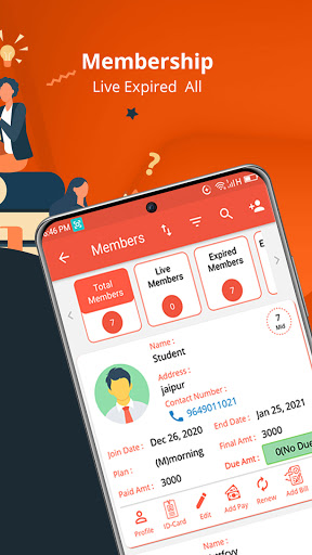 GoLibrary Library Manager App ekran görüntüsü