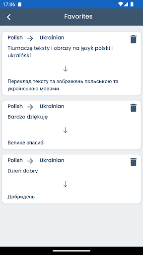 Polish Ukrainian Translator ekran görüntüsü