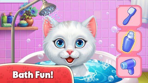 Kitty Bedtime Activities Games ekran görüntüsü