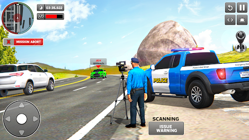 US Police Car Simulation Games ekran görüntüsü