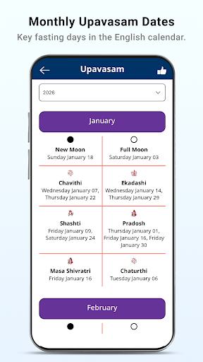 2026 Calendar App ekran görüntüsü