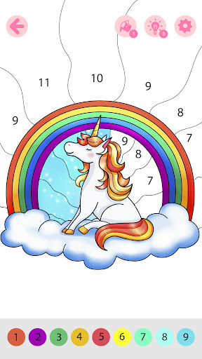 My Little Unicorn by Numbers ekran görüntüsü