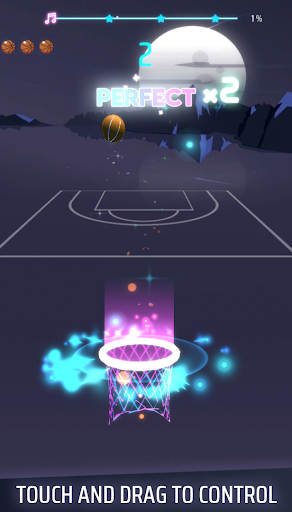 Beat Basketball: EDM Slam Dunk ekran görüntüsü