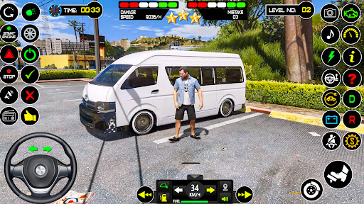 City Van Game Simulator 3D ekran görüntüsü