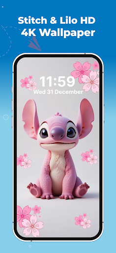 Stitch 4K Live Wallpaper Lilo ekran görüntüsü