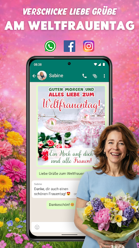 Glückwünsche & Geburtstags App ekran görüntüsü