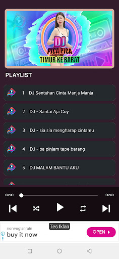 Dj Pica Pica Timur Ke Barat ekran görüntüsü