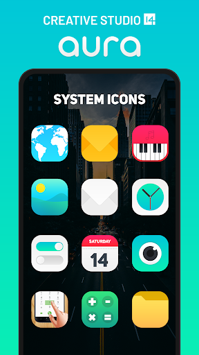 Aura Icon Pack ekran görüntüsü