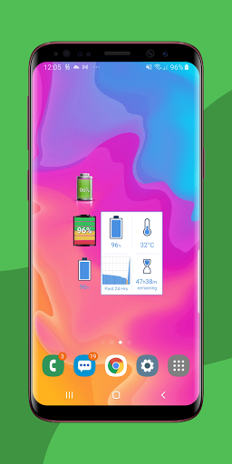 Battery Widget % Level Plus ekran görüntüsü