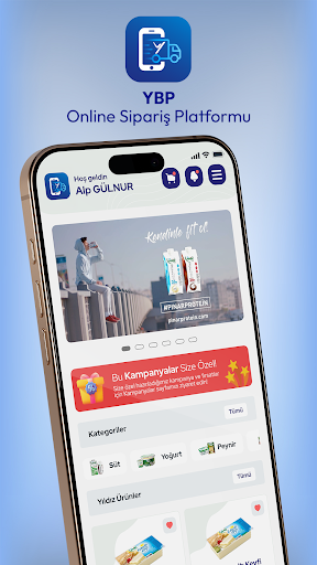 YBP Online Sipariş ekran görüntüsü