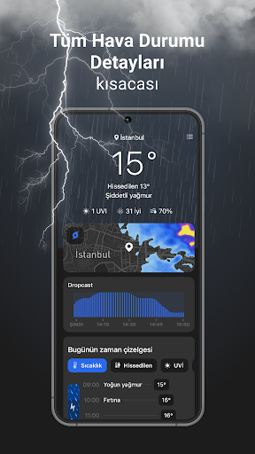 Rainbow Weather AI hava durumu ekran görüntüsü