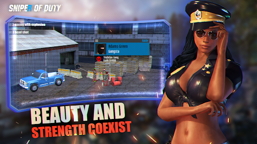 Sniper of Duty:Sexy Agent Spy ekran görüntüsü