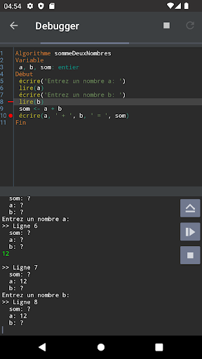 Algo - Algorithm Interpreter ekran görüntüsü