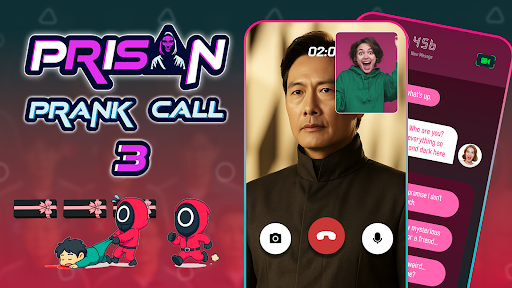 Prison Prank: Call & Chat ekran görüntüsü