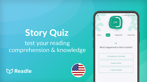 İngilizce öğreniyorum: Readle ekran görüntüsü