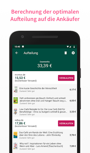 Sell4More - Bücher verkaufen ekran görüntüsü